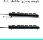 ⁦Logitech Desktop MK120 Mouse and keyboard Combo⁩ - الصورة ⁦2⁩