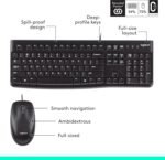 ⁦Logitech Desktop MK120 Mouse and keyboard Combo⁩ - الصورة ⁦4⁩